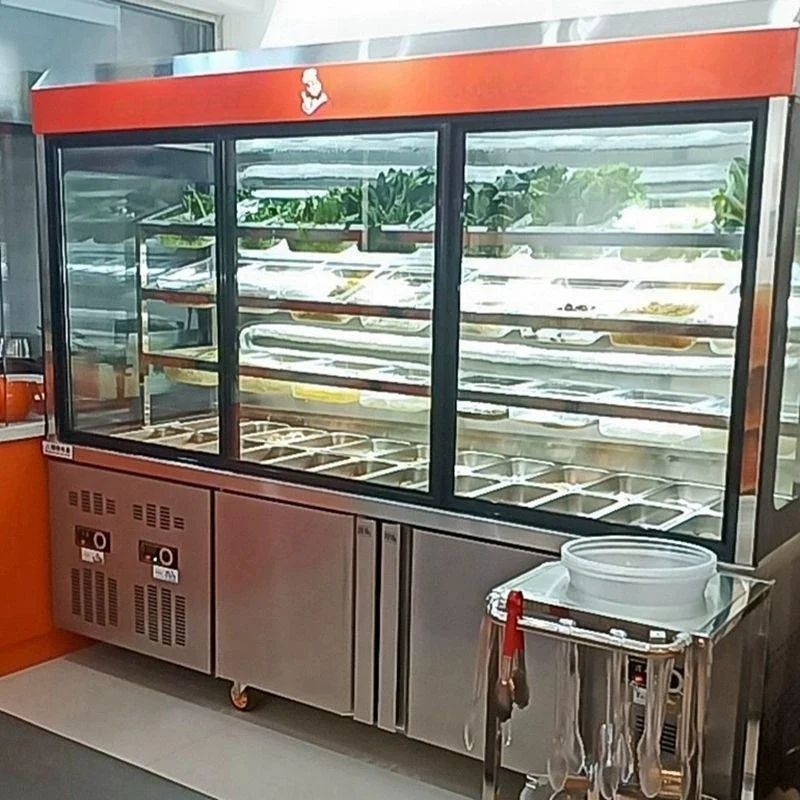 매장 구조에 맞는 쇼케이스 형태는 무엇인가요 전기·배수·관리 설비 위치 확인 사진