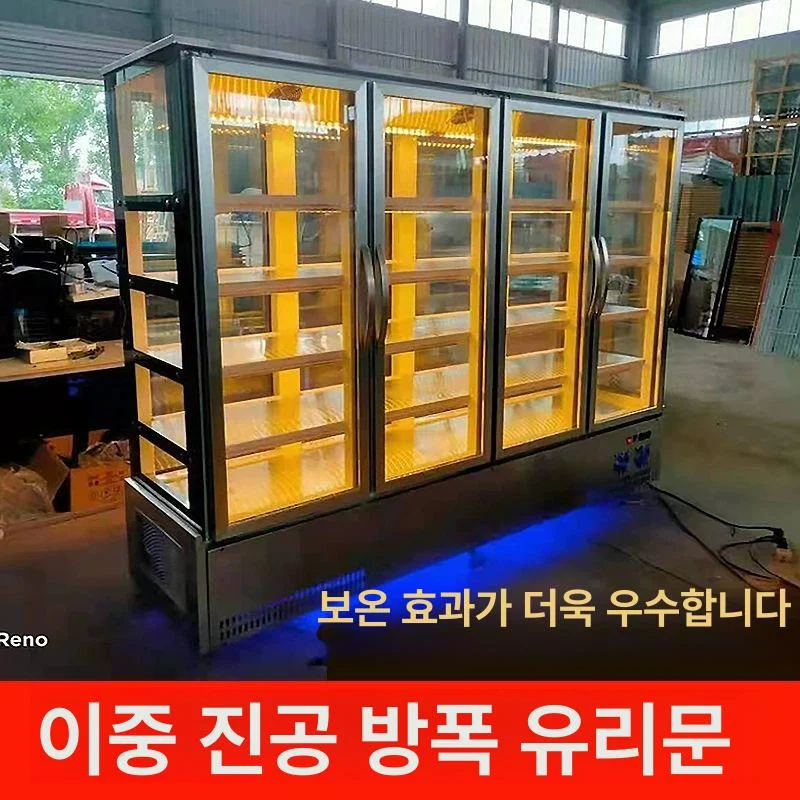 고기냉장고문의 셋째, 웻에이징과 드라이에이징 숙성을 겸하려면 어떤 특수 기능이 필요한가요 전기·배수·관리 설비 위치 확인 사진