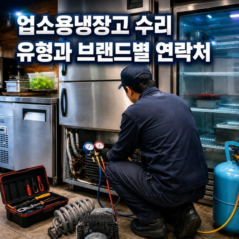 정육점과 식당의 매장 환경에 맞는 냉장고 크기는 어떻게 결정할까요 전기·배수·관리 설비 위치 확인 사진