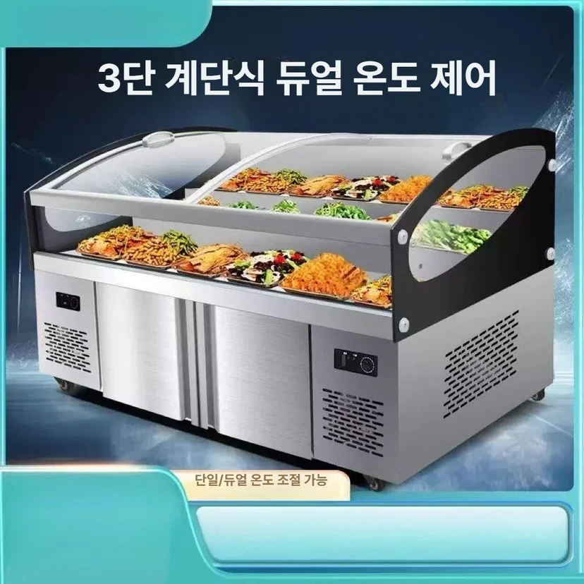 문 개폐 방식과 도어 구조는 냉기 유출 방지에 얼마나 기여합니까 설치 공간과 주변 이동 동선 확인 사진
