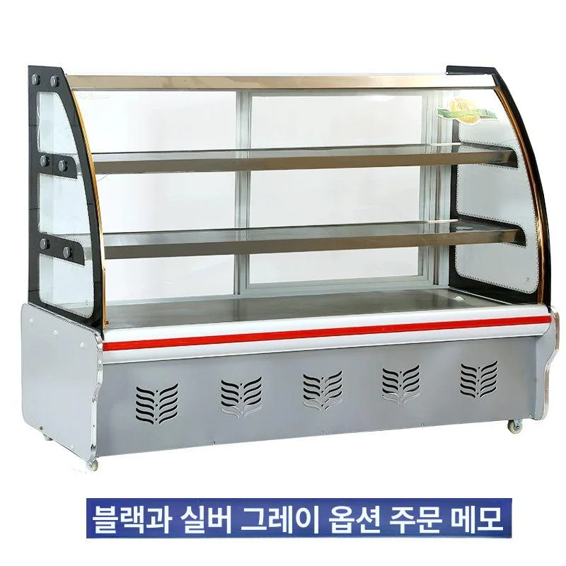 냉기 순환 기술은 상품 신선도를 균일하게 유지해 주는가 설치 공간과 주변 이동 동선 확인 사진