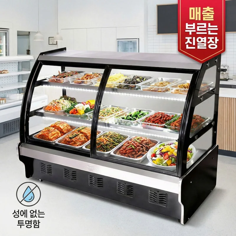 매장 구조에 어울리는 정육냉장고 유형은 무엇인가요 전기·배수·관리 설비 위치 확인 사진