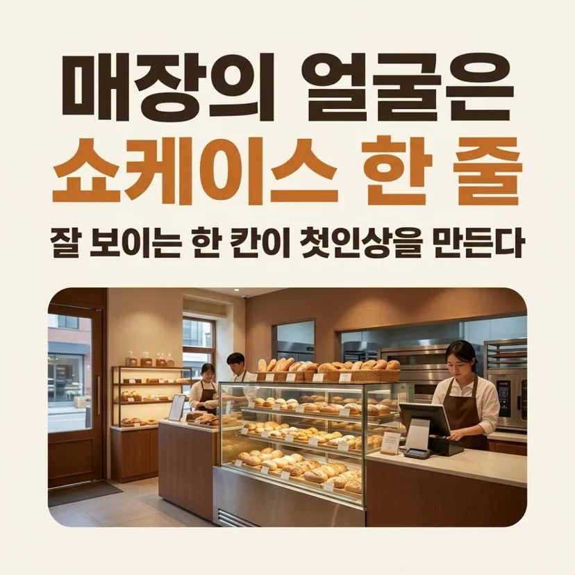 1. 매장 구조에 적합한 빵쇼케이스 형태 선택 기준은 무엇인가요 전기·배수·관리 설비 위치 확인 사진