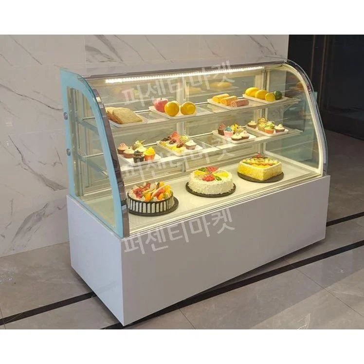 매장 구조와 동선에 최적화된 제빵쇼케이스 형태는 어떻게 선택해야 할까요 설치 공간과 주변 이동 동선 확인 사진