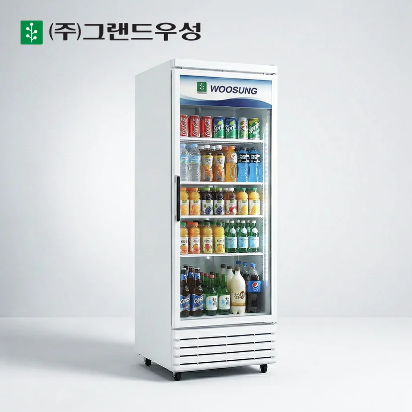 쇼케이스냉장고 구매 시 용량 선택 기준은 무엇인가요 전기·배수·관리 설비 위치 확인 사진