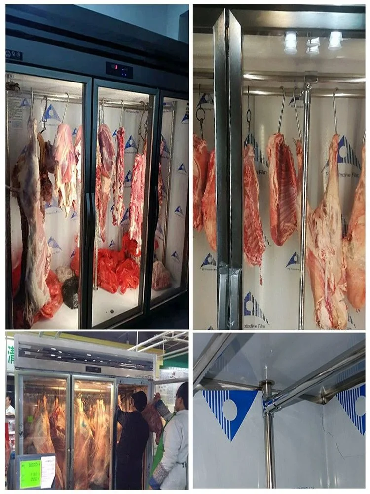 숙성육 진열 효과를 극대화하는 쇼케이스 외관은 설치 공간과 주변 이동 동선 확인 사진