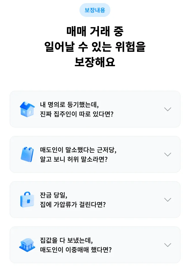 권원보험 보장내용