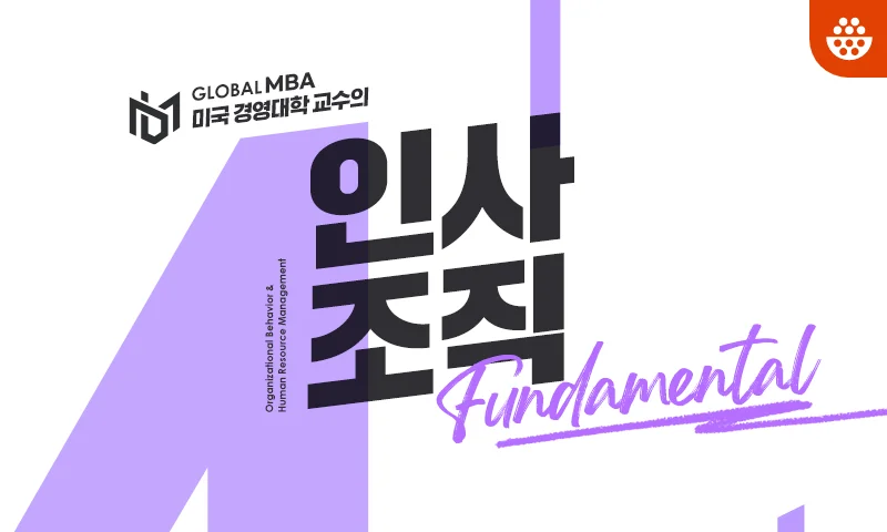 [Global MBA] 미국 경영대학 교수의 인사조직 Fundamental