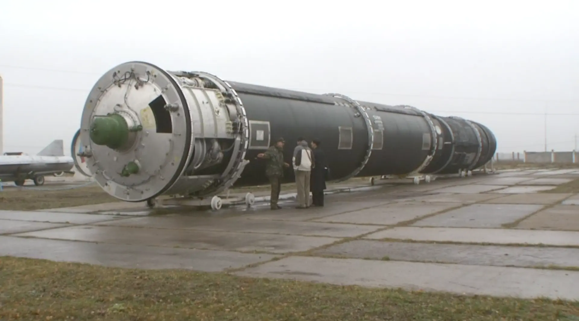 구 소련시절의 대륙간 탄도미사일(ICBM) 기지의 모습입니다.