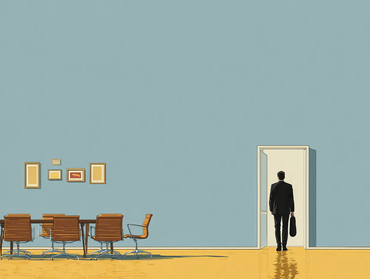 짧은 명상이 머릿속을 맑게 하고 집중력을 높이는 효과를 표현한 추상적 이미지.