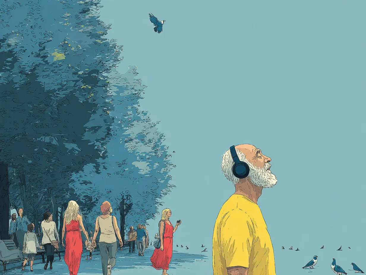 뇌 피로 개선 생활습관 (명상, 산책, 노래)