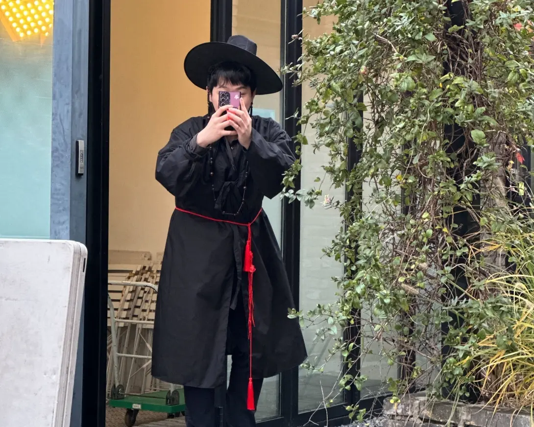 할로윈에 등장한 K-저승사자