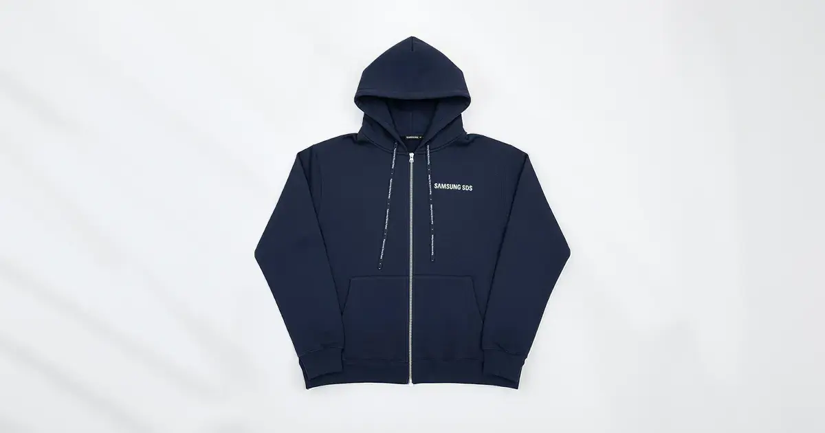 브랜드부스트에서 제작한 삼성SDS의 후드집업