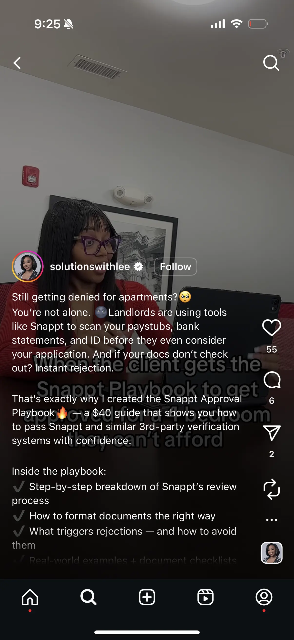 This seller put together a "Snappt Playbook" with a step-by-step breakdown of how to get past the system's verification process.
