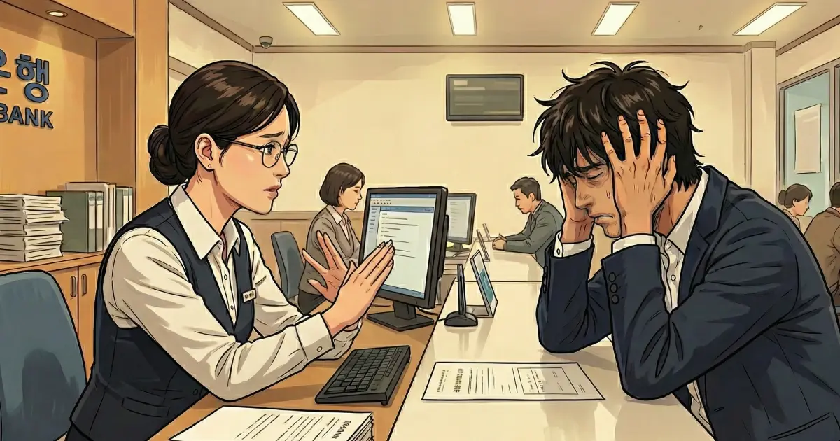 임차권등기가 없어 은행에서 대출 거절을 당한 의뢰인