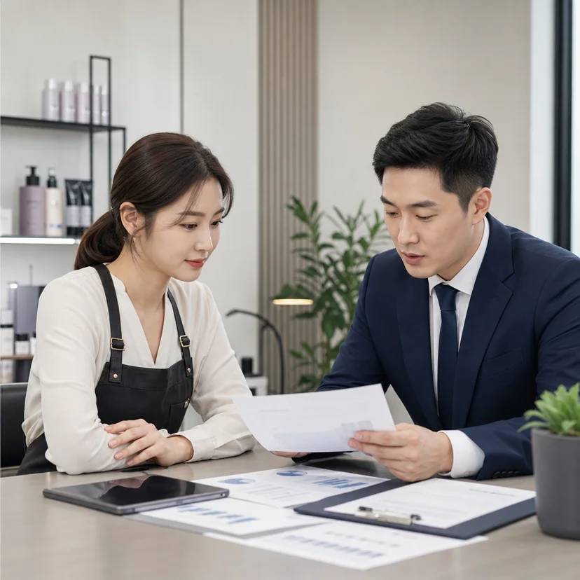원주 뷰티·미용 소상공인 소진공 신청 후 심사 기간과 결과 관련 이미지