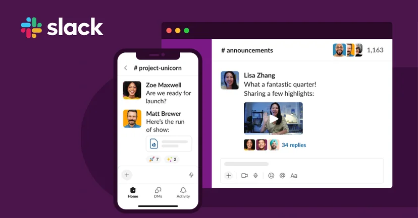 Slack is your productivity platform