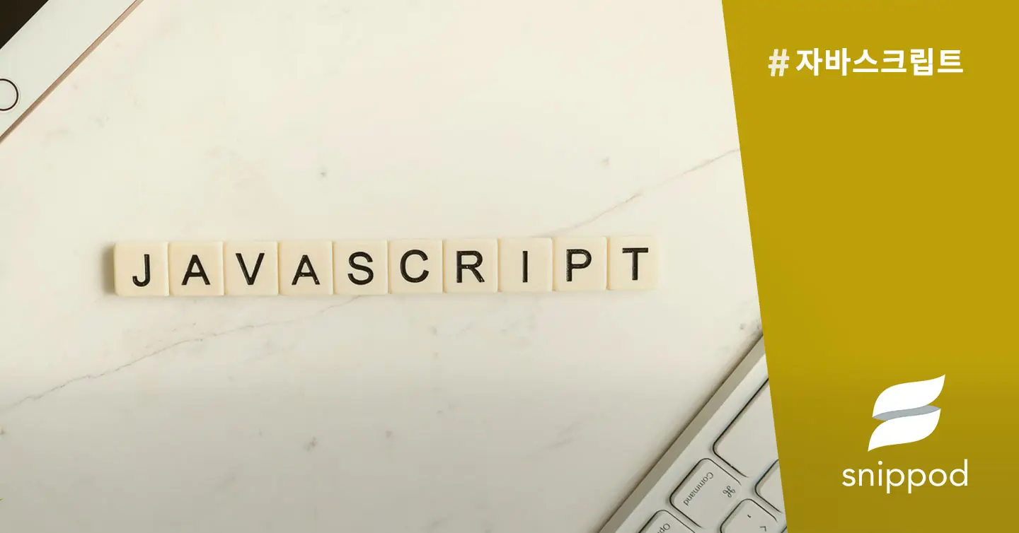 #자바스크립트 | Snippod