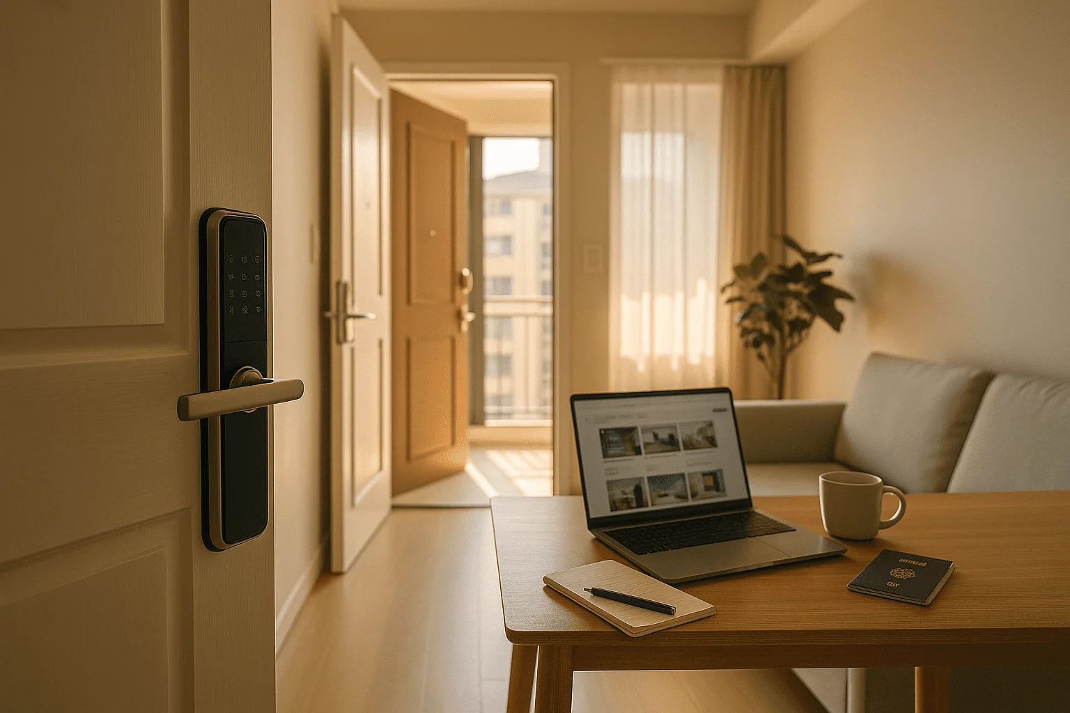 Modern Seoul apartment living room with natural light.png
