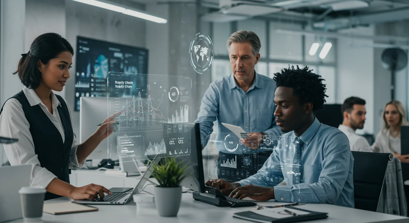 공급망 관리 및 재무 분석에 최적화된 다양한 기업 환경 속의 통합된 AI 시스템