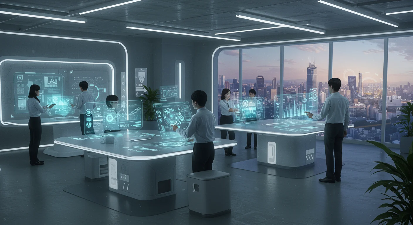 실시간 스마트 의사결정을 위한 AI 및 IoT 기술이 적용된 미래 지향적 한국 작업 공간
