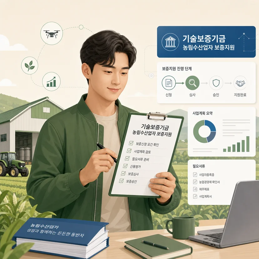 강릉 농업법인 기술보증기금 기술평가 서류 준비 체크리스트