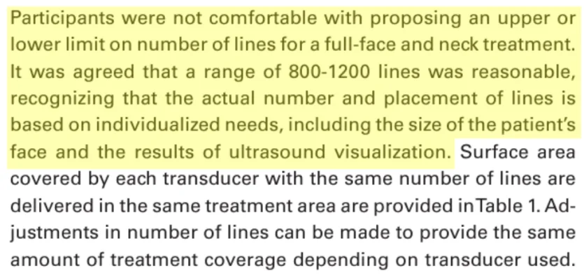 Ultherapy Guideline Source Paper