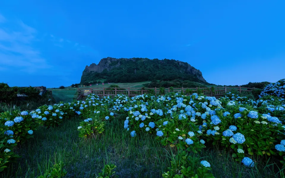 Seongsan Ilchulbong on Jeju Island