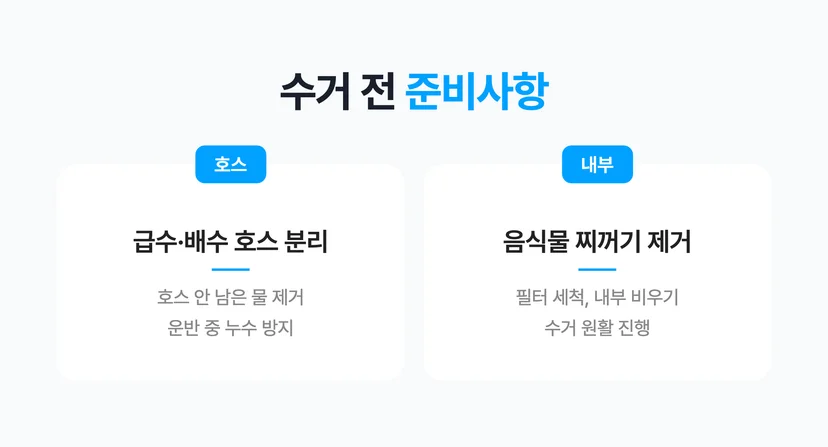 식기세척기 버리기 전 준비해야할 두가지