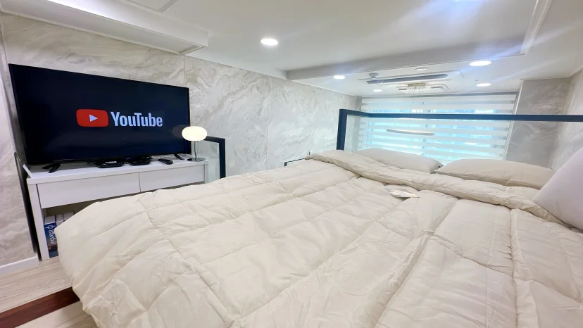 Seongsu duplex officetel kitchen and living area (집 번호 : 44979)