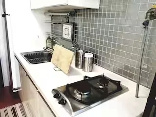 공덕역 단기임대 화이트 욕실