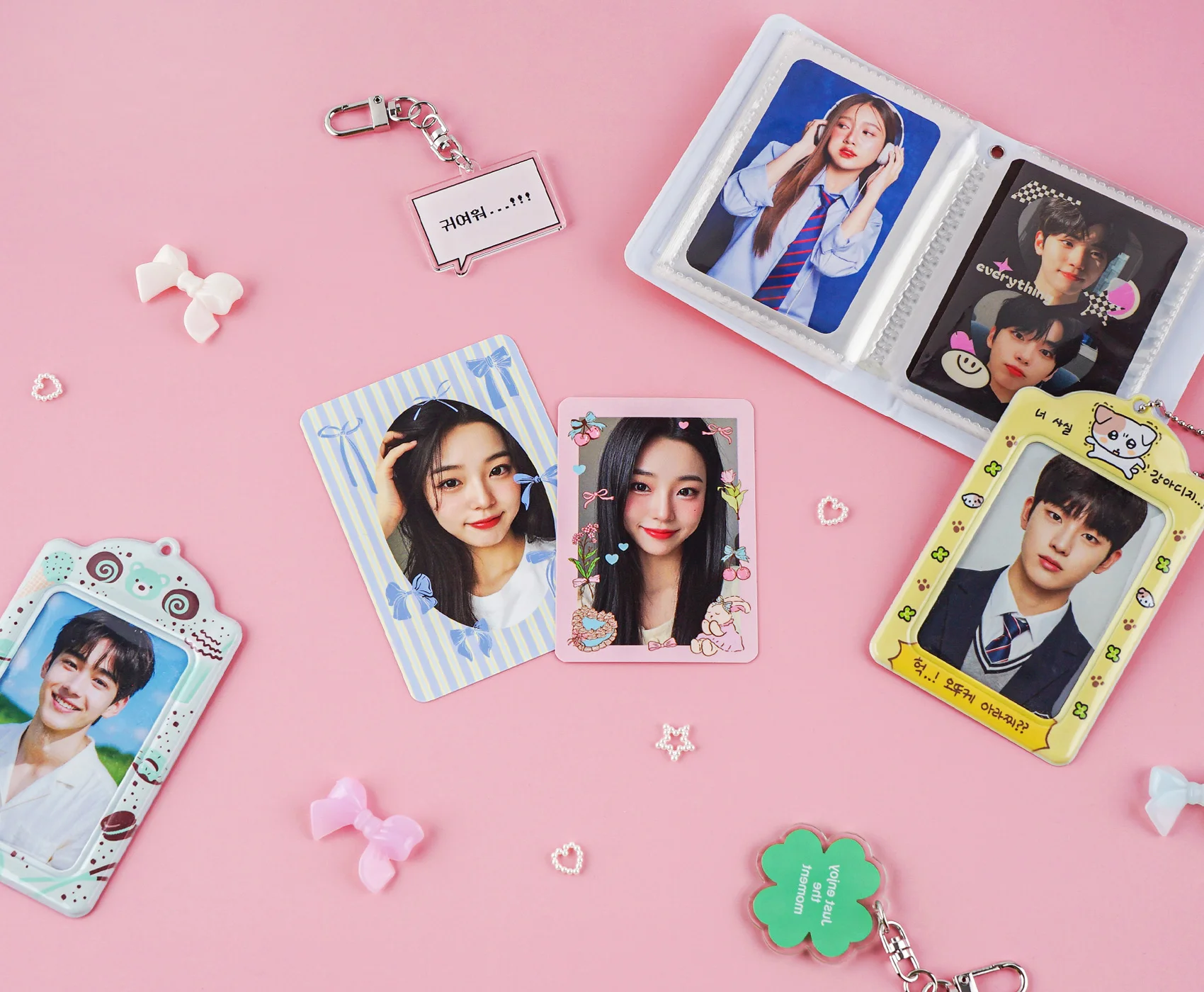 아이돌 팬덤 포토카드 예시