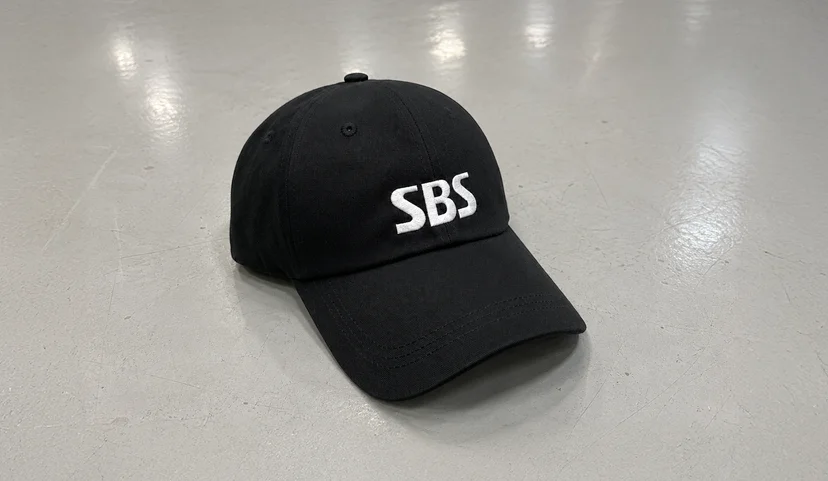 SBS 로고 볼캡, 베이직 볼캡 자수
