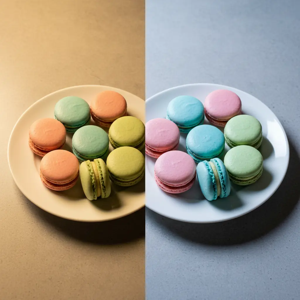 조명 색상의 중요성