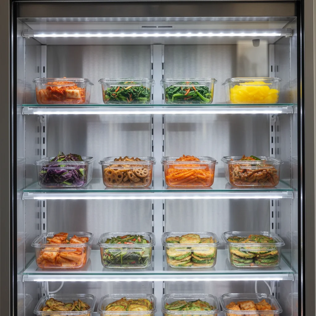 선반별 LED 필수