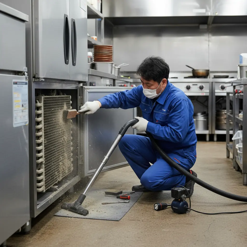 응축기 청소 필수