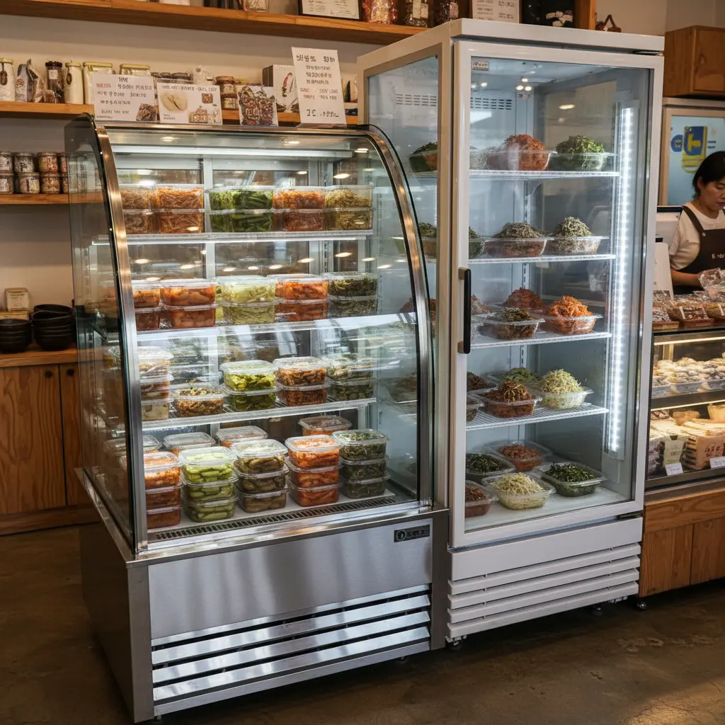 곡면 vs 사각 유리 디자인 차이