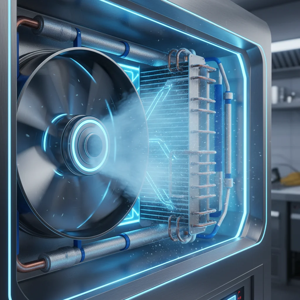 간냉식 팬 작동