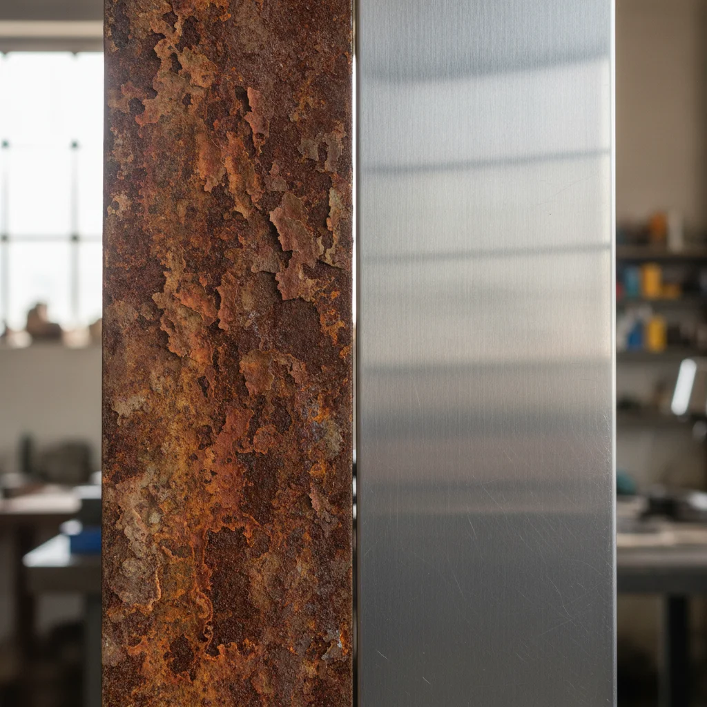 메탈 vs 스텐 비교