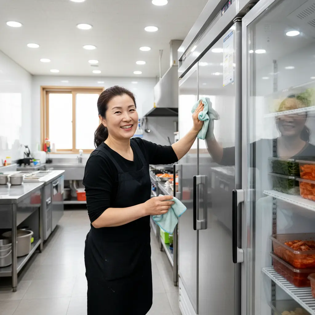 위생적인 스텐 관리