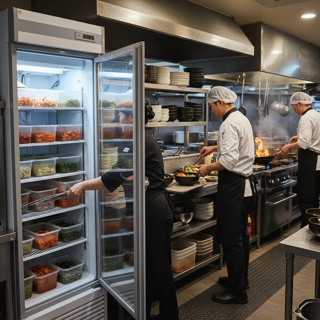 효율적인 주방 배치