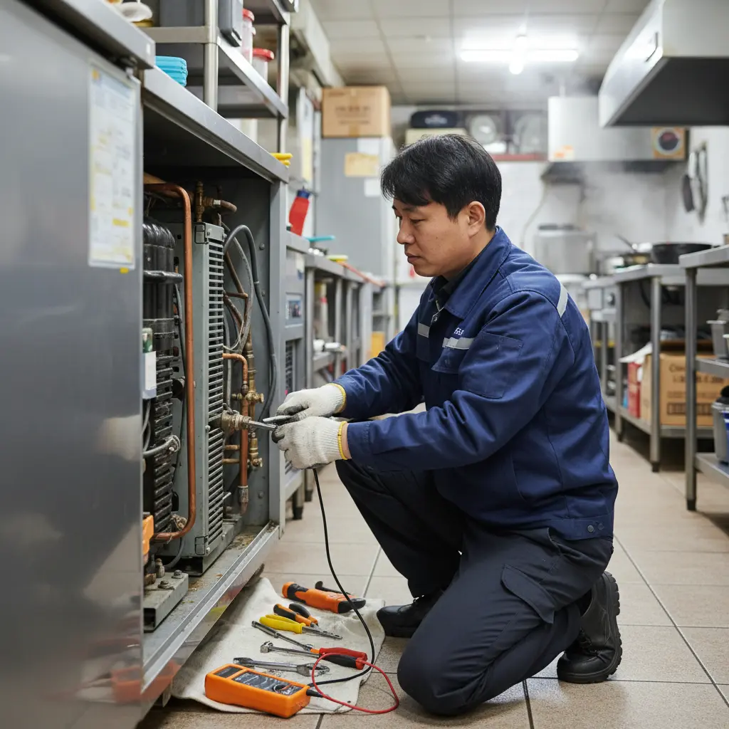 냉장고 수리 기사