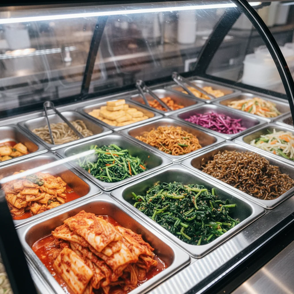 1800 쇼케이스 내부 밧트 진열