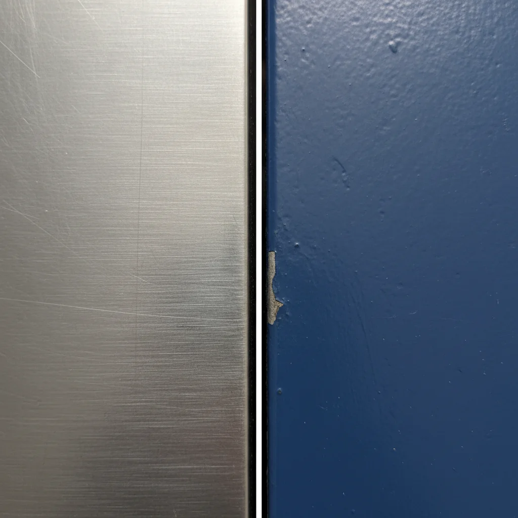 스텐 vs 메탈 질감