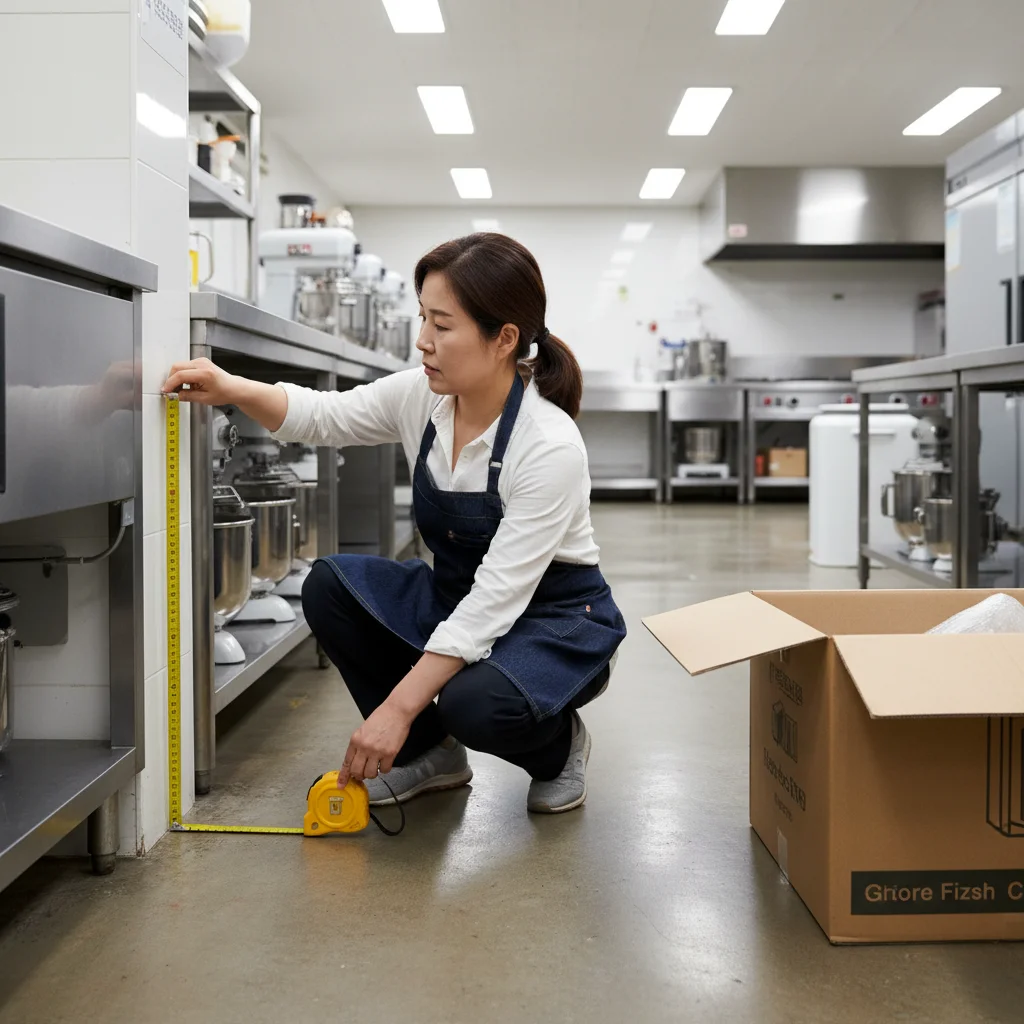 설치 공간 실측