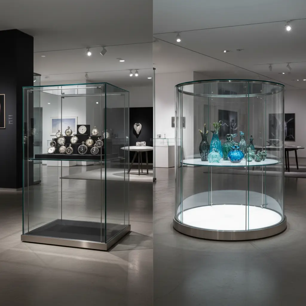 사각 vs 라운드 디자인 비교