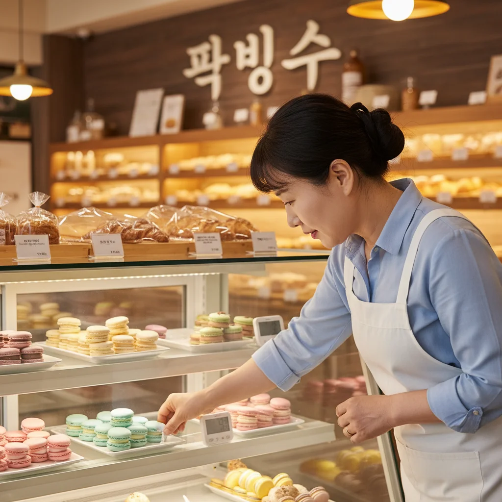 마카롱엔 간냉식 필수