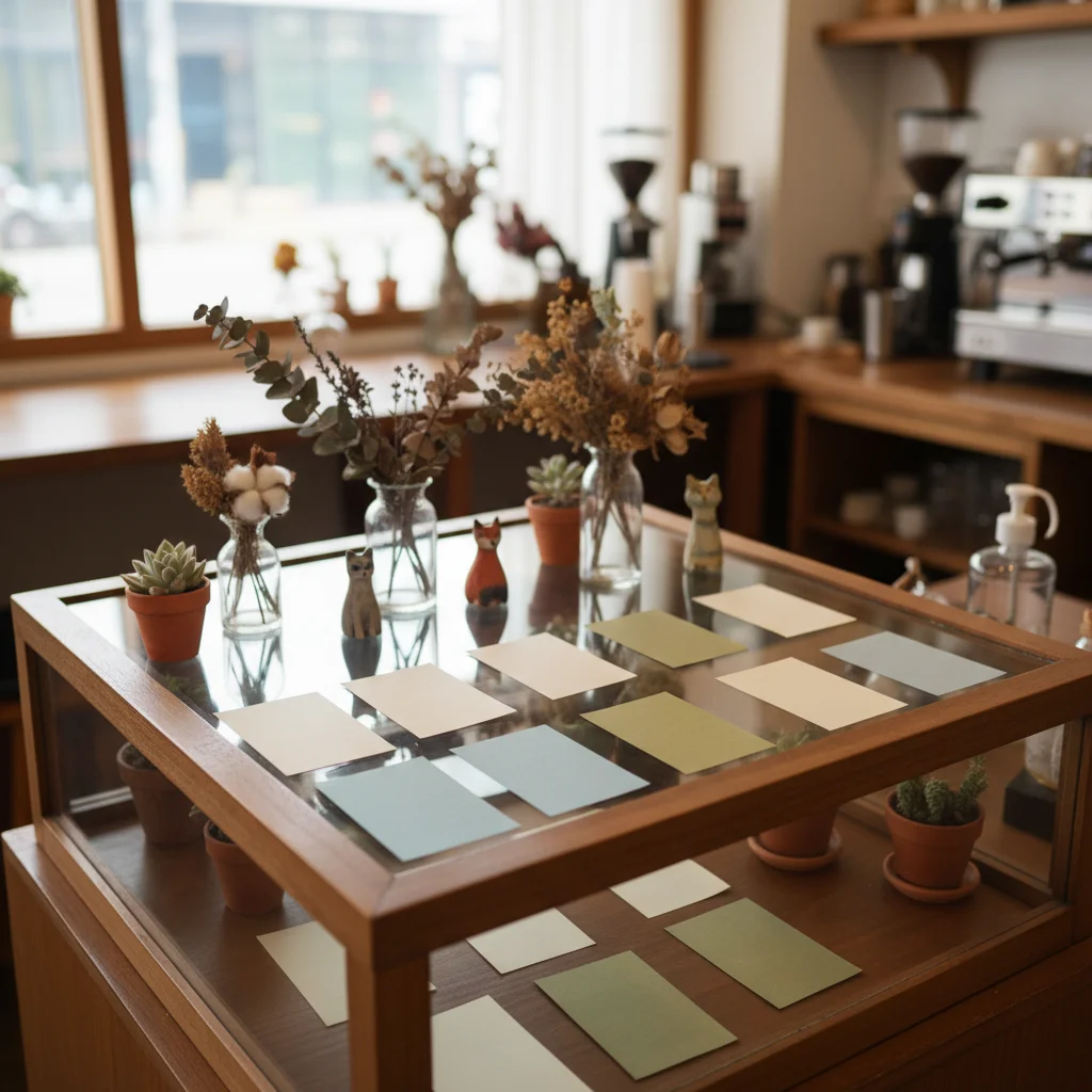 상단 공간 활용 팁