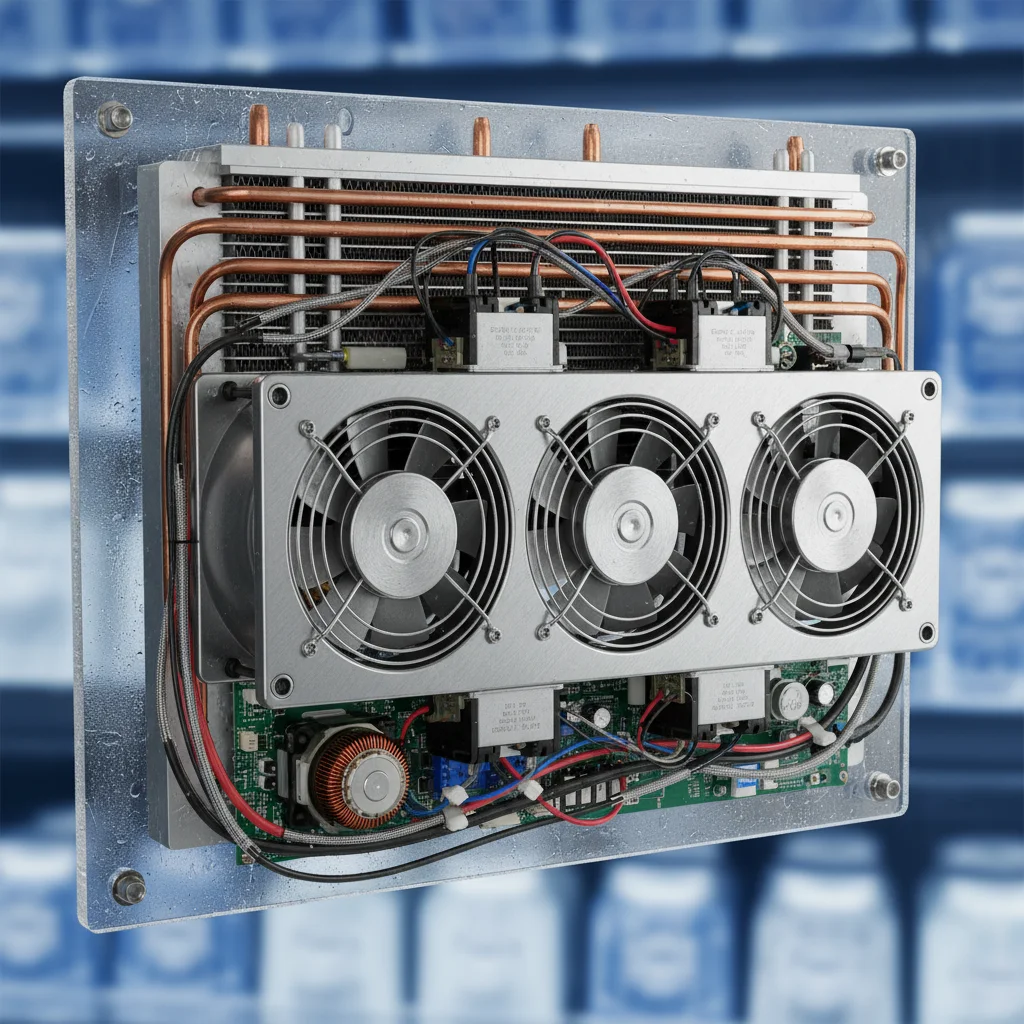 냉기 순환의 핵심 팬