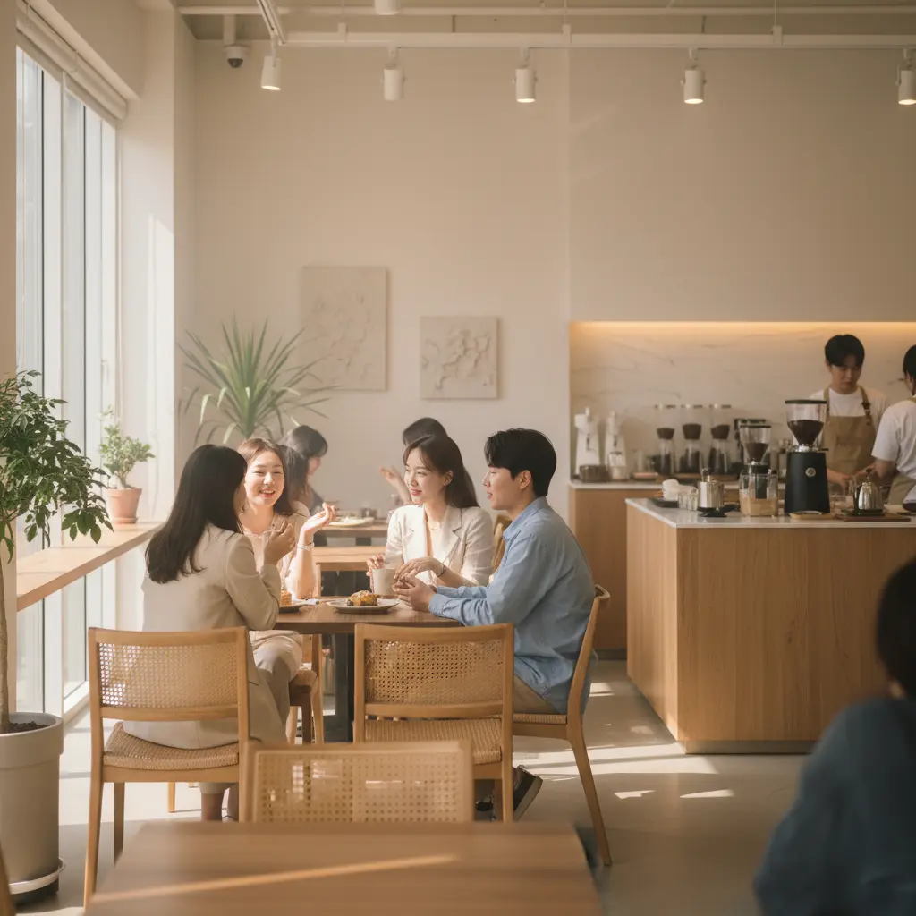 소음 없는 쾌적한 매장